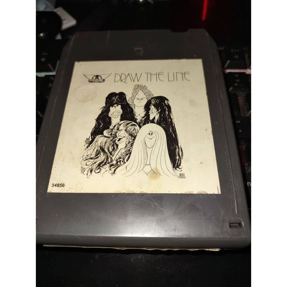 Aerosmith - Draw The Line - 8-Track Stereo 1977 CBS - JCA 34856